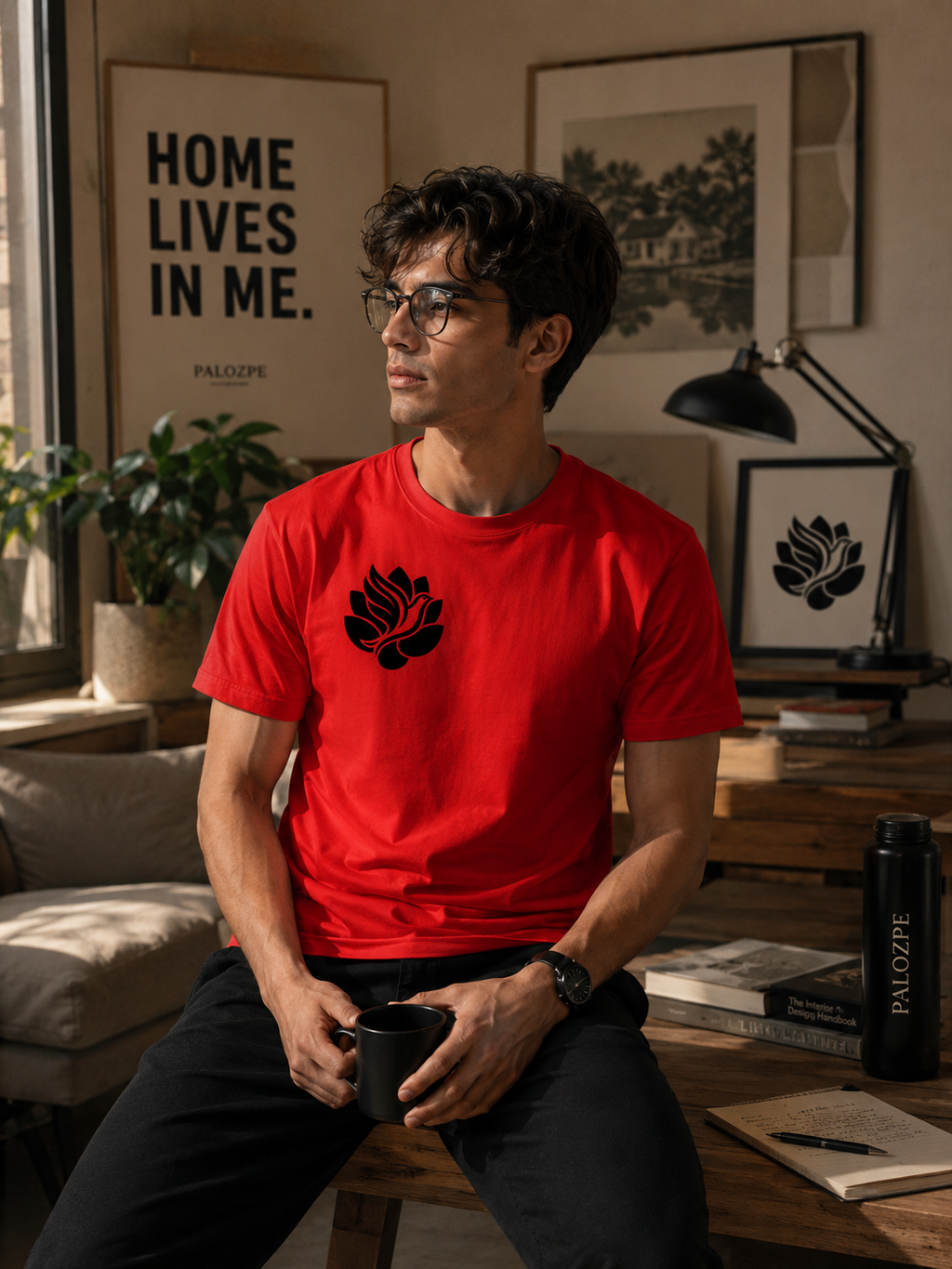 Home Lives In Me – Basic Unisex Tee