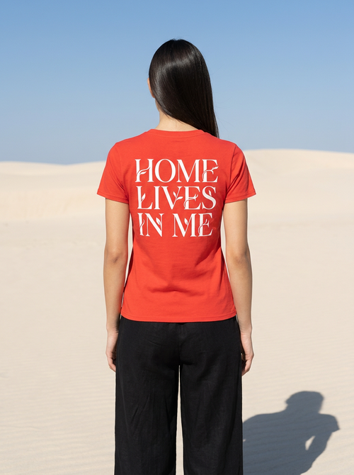 Home Lives In Me – Basic Unisex Tee